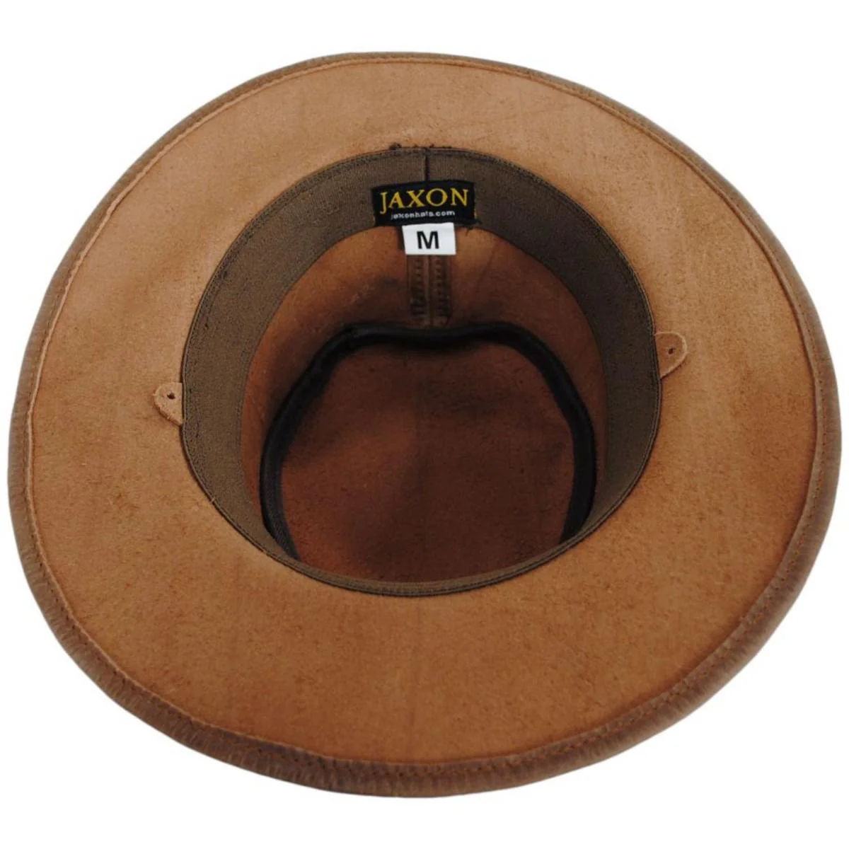 Crusher Leather Outback Hat - Copper - Image 6