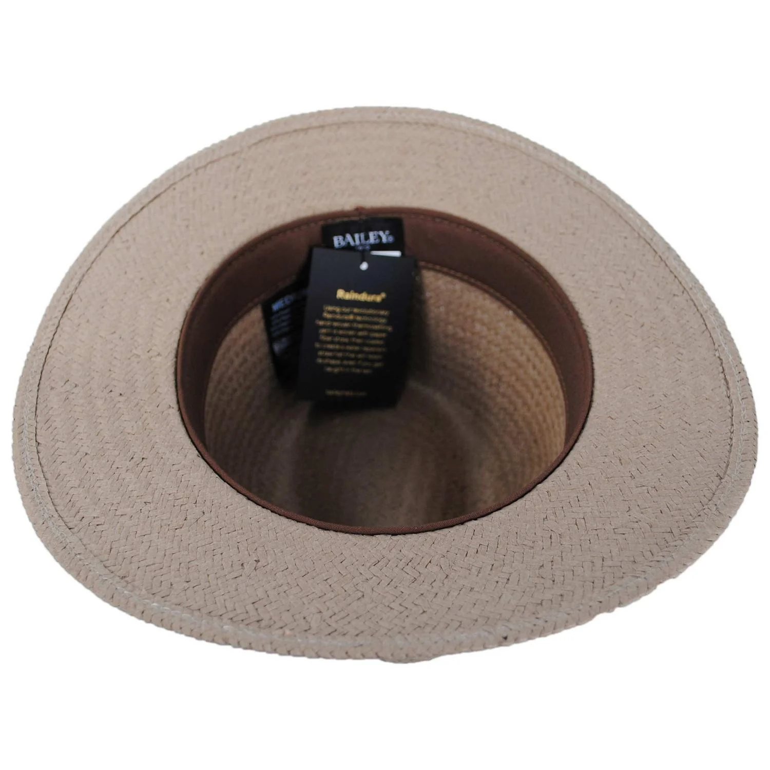 Curtis Sun Raindura Straw Safari Fedora Hat - Image 16