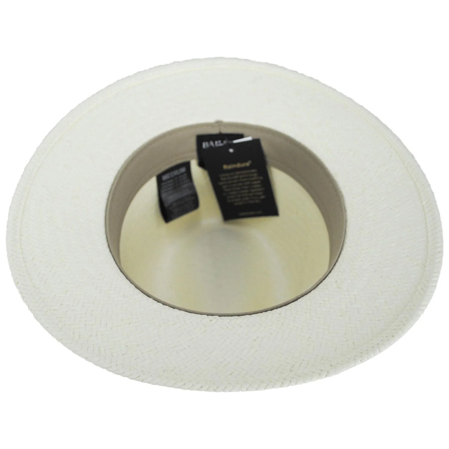 Curtis Sun Raindura Straw Safari Fedora Hat - Image 4