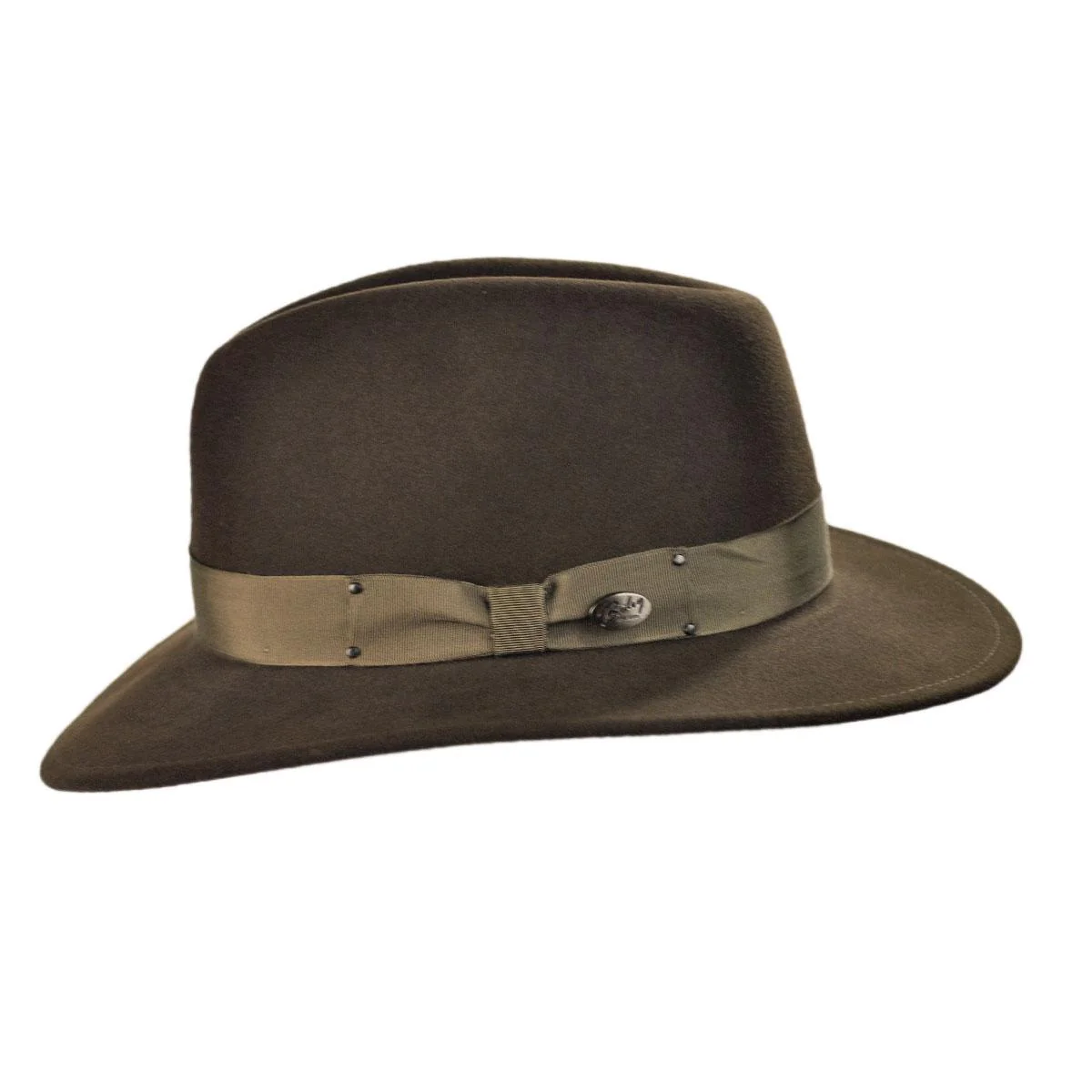 Curtis Wool LiteFelt Safari Fedora Hat - Image 3