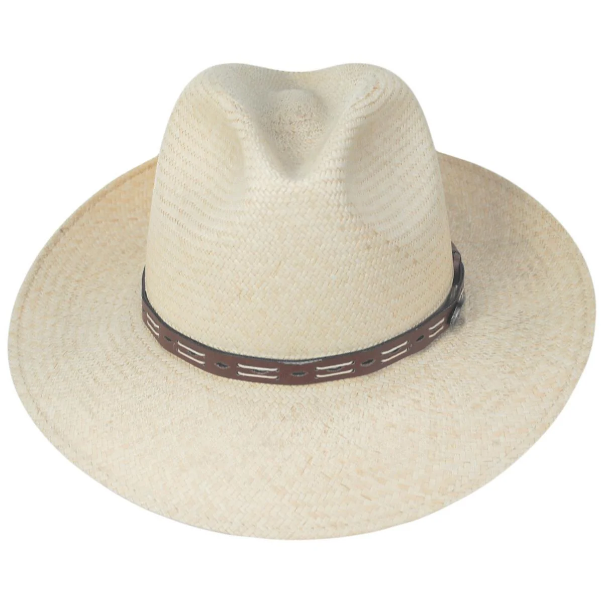 Cutler Panama Straw Fedora Hat - Image 2