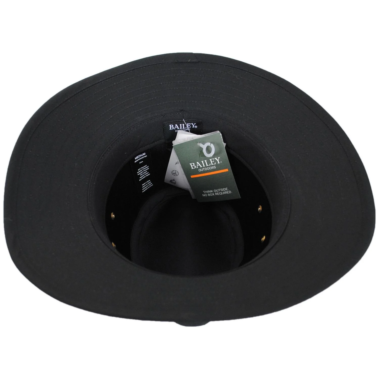 Dalton Cotton Blend Rain Safari Fedora Hat - Image 7