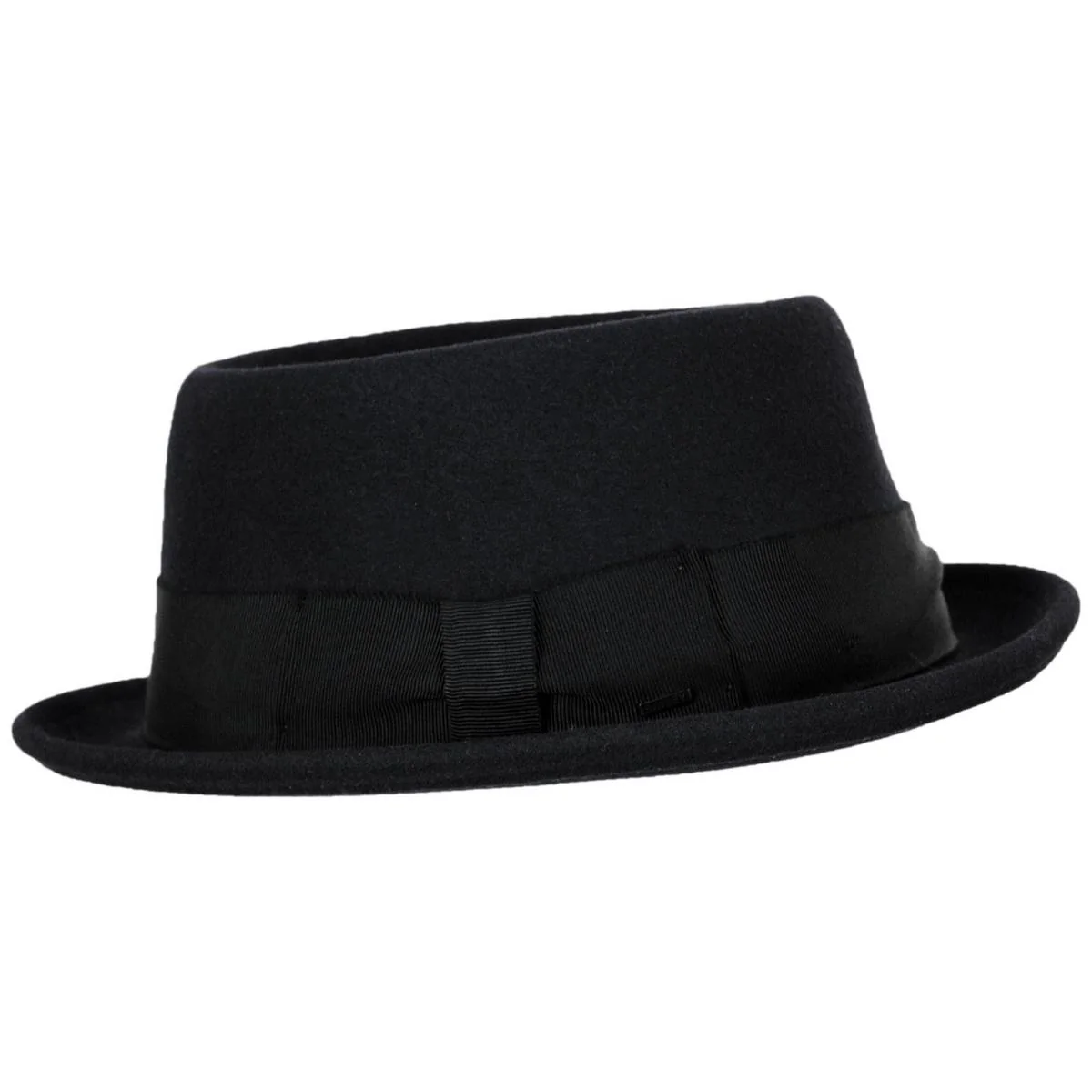 Darron Wool LiteFelt Pork Pie Hat - Black - Image 3