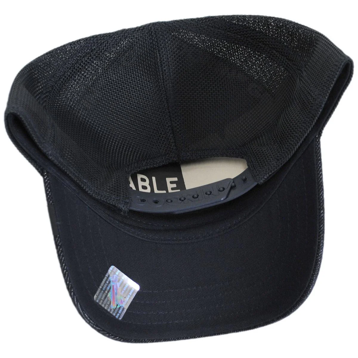 Dead Denim Mesh Trucker Snapback Baseball Cap - Image 5