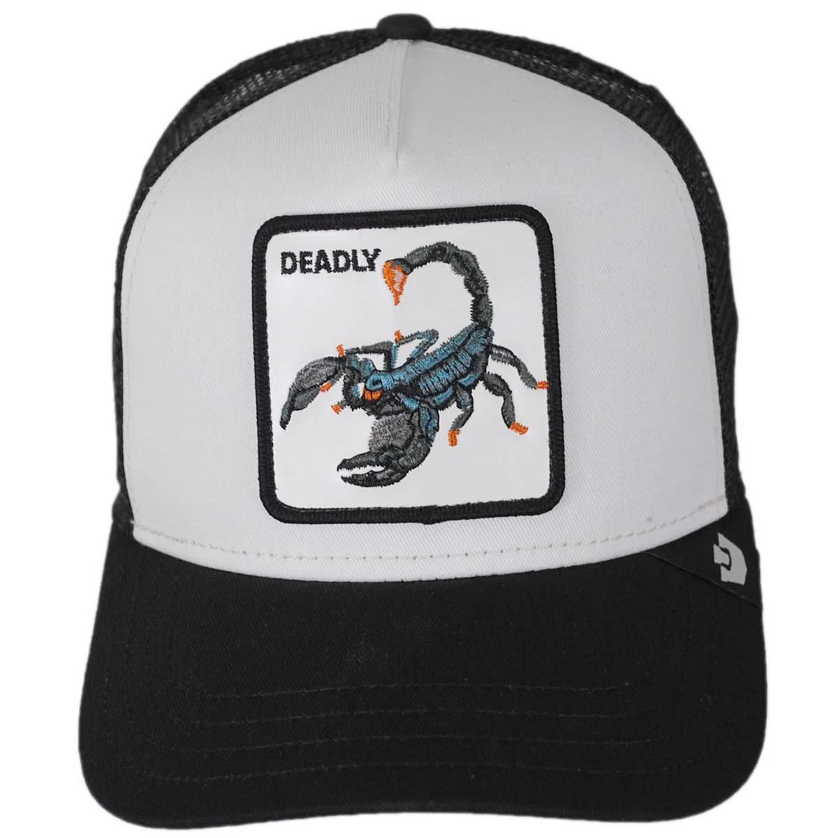 Deadliest Scorpion Mesh Trucker Snapback Baseball Cap - Image 3
