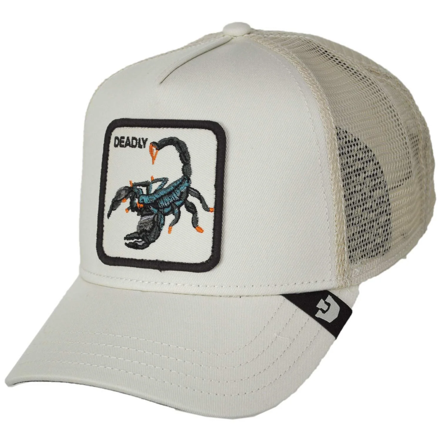 Deadliest Scorpion Mesh Trucker Snapback Baseball Cap - Image 5