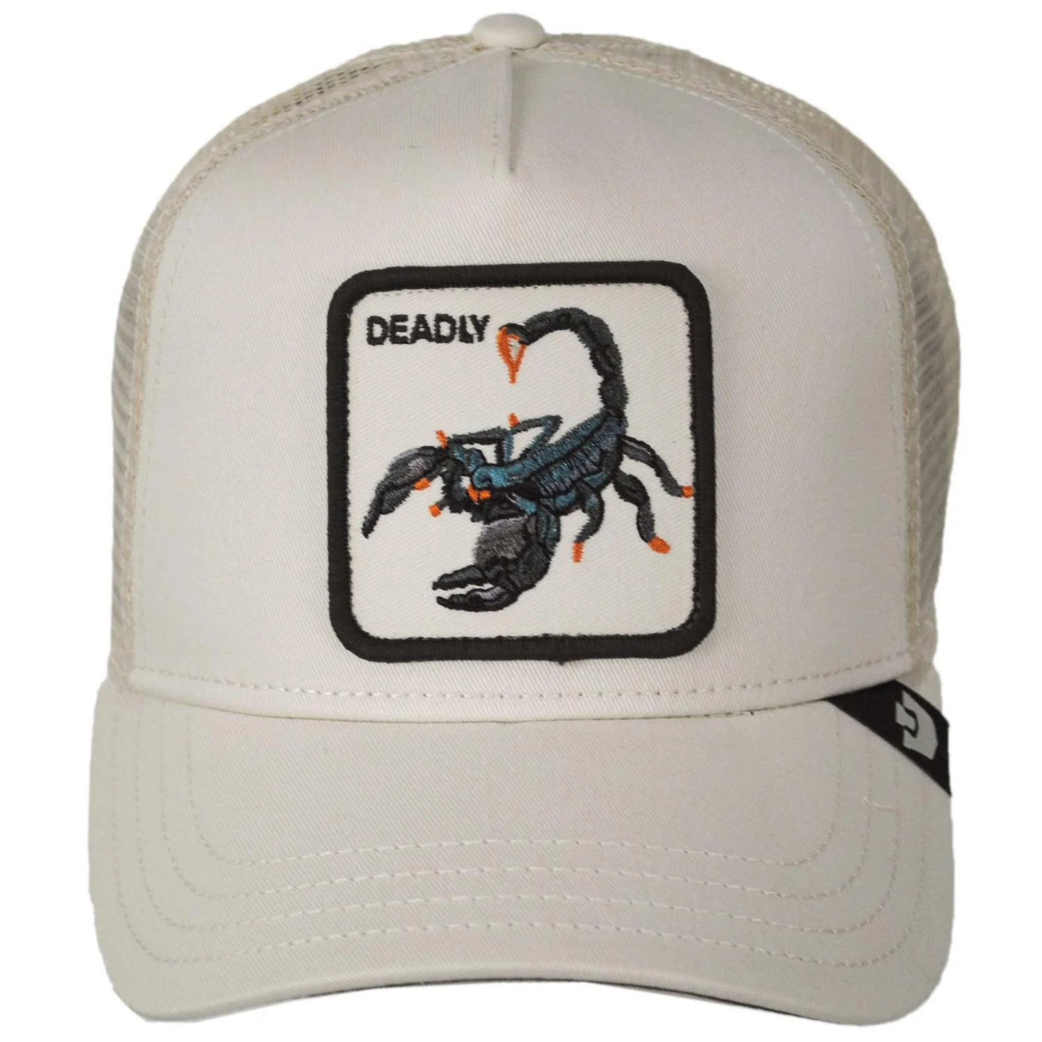Deadliest Scorpion Mesh Trucker Snapback Baseball Cap - Image 6