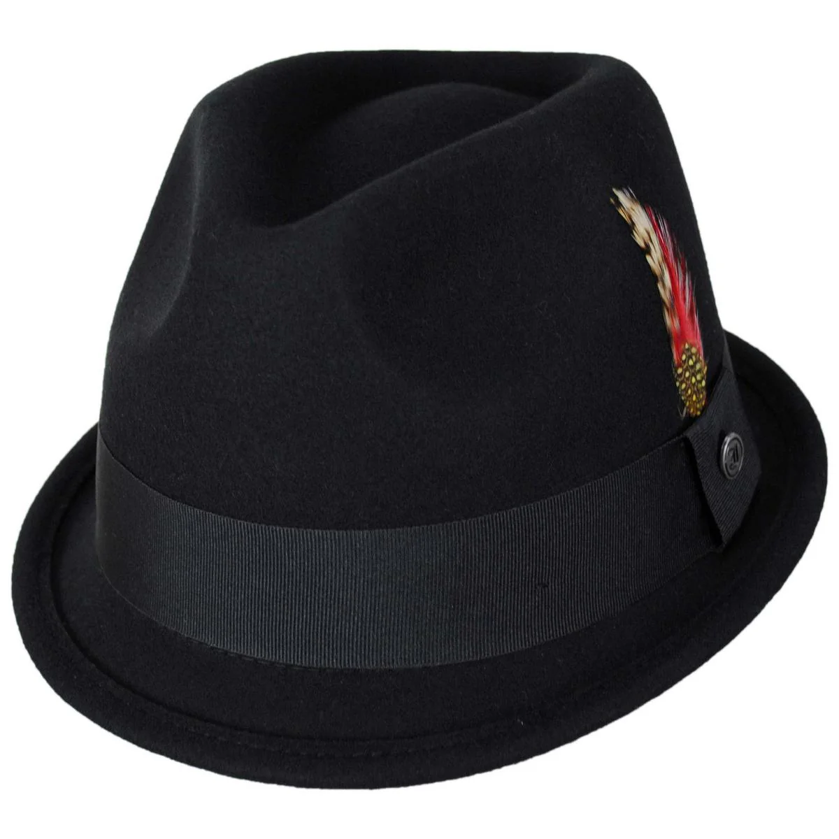 Dekker Crushable Wool Felt Trilby Fedora Hat