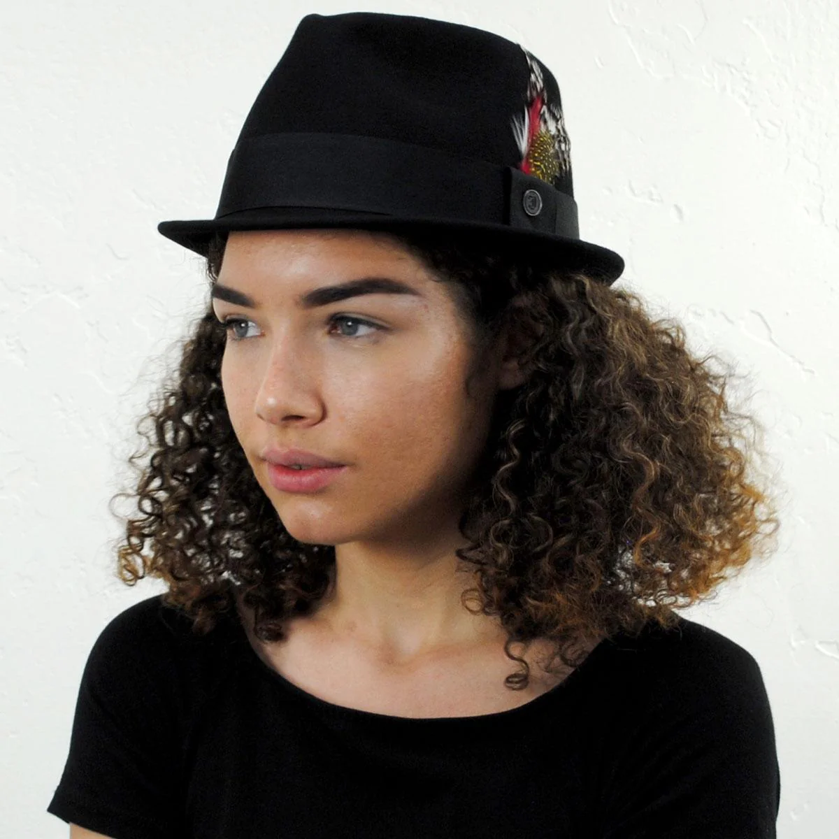 Dekker Crushable Wool Felt Trilby Fedora Hat - Image 2
