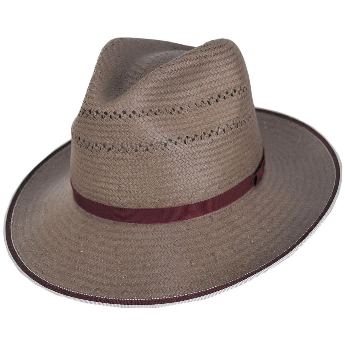 Delmont Toyo LiteStraw Fedora Hat - Image 7