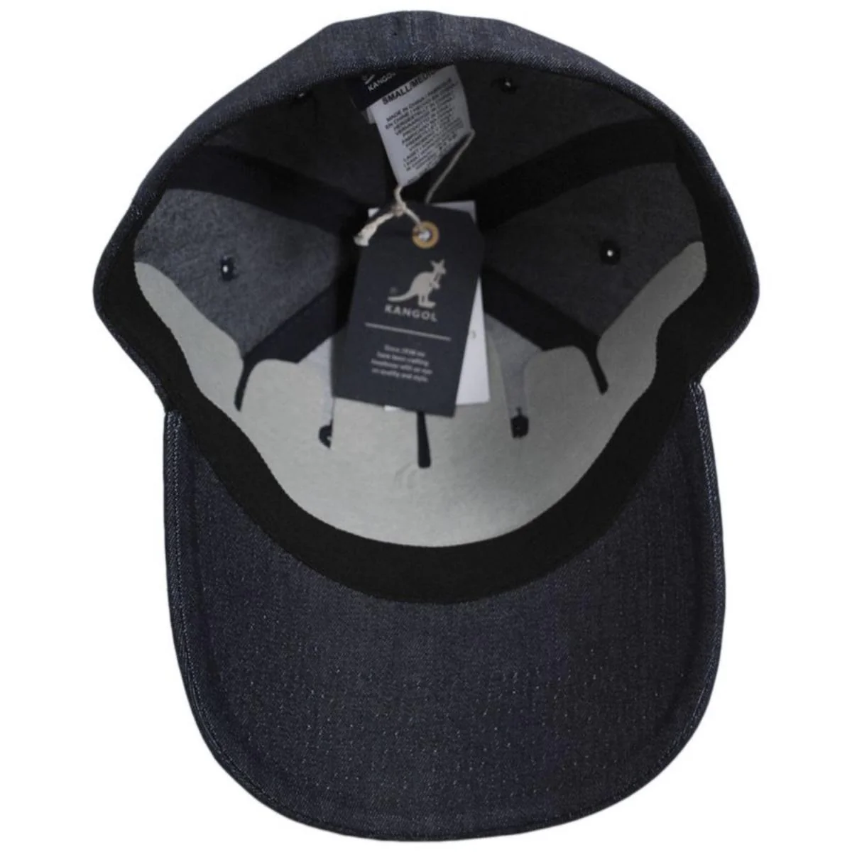 Logo Denim Flexfit Fitted Baseball Cap - Image 4