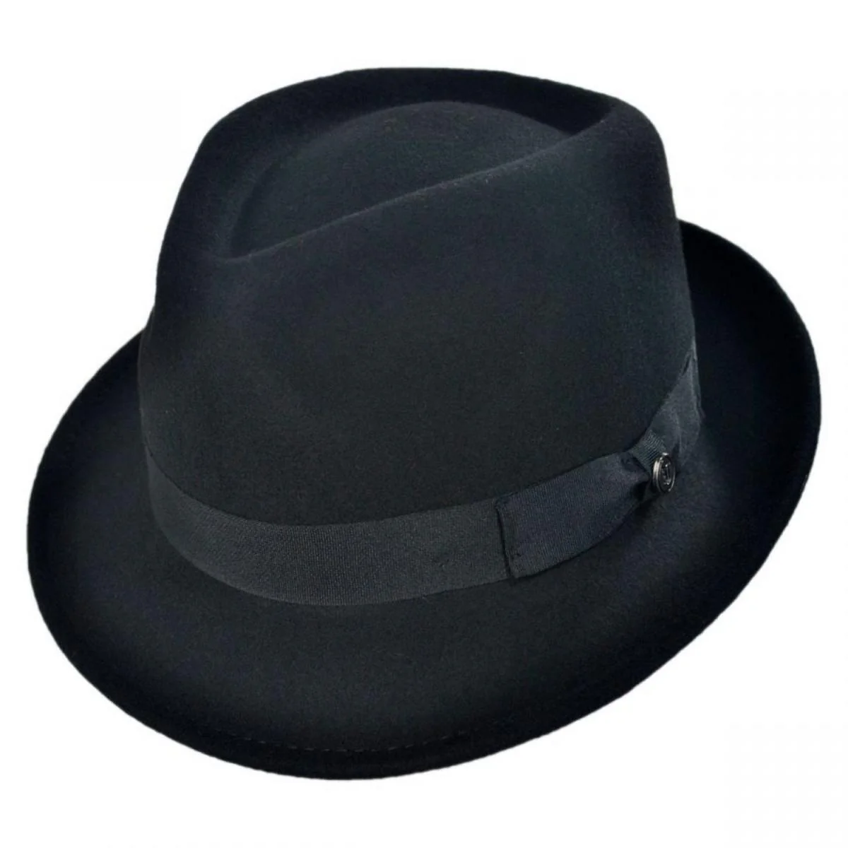 Detroit Wool Felt Trilby Fedora Hat
