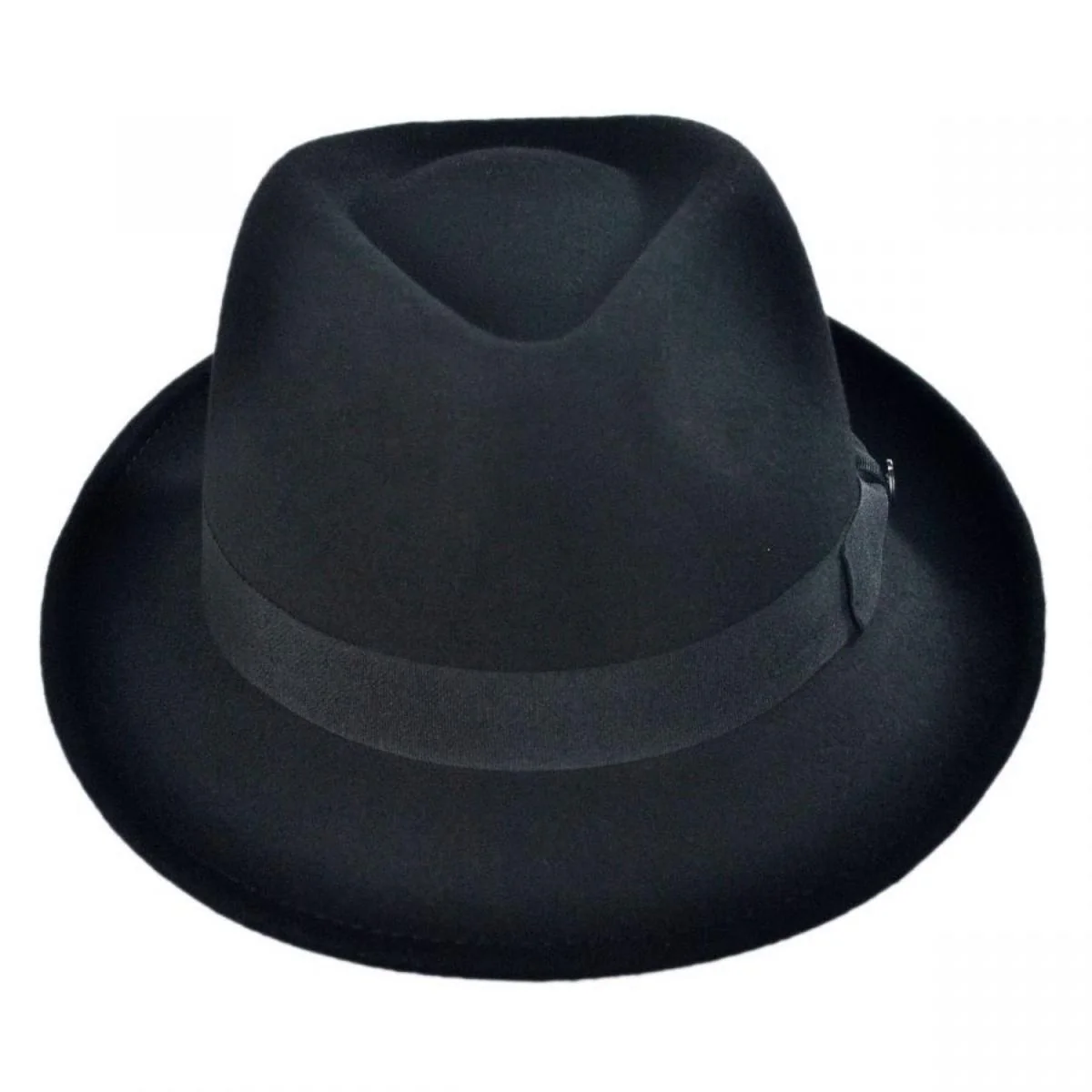 Detroit Wool Felt Trilby Fedora Hat - Image 3