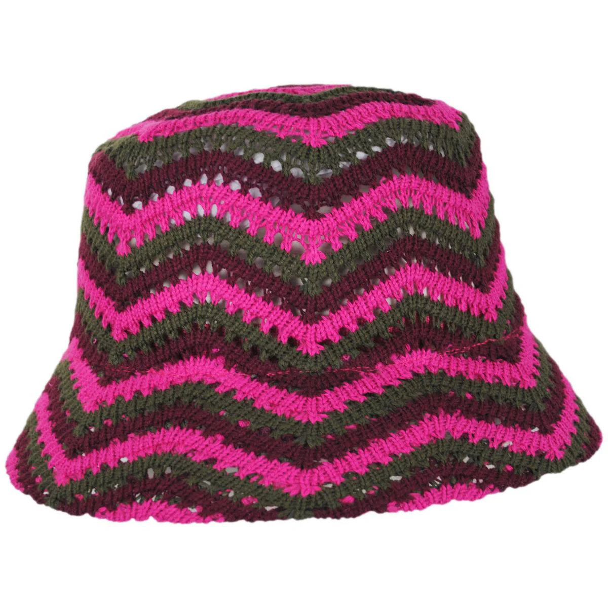 Dolly Cotton Knit Bucket Hat - Image 11