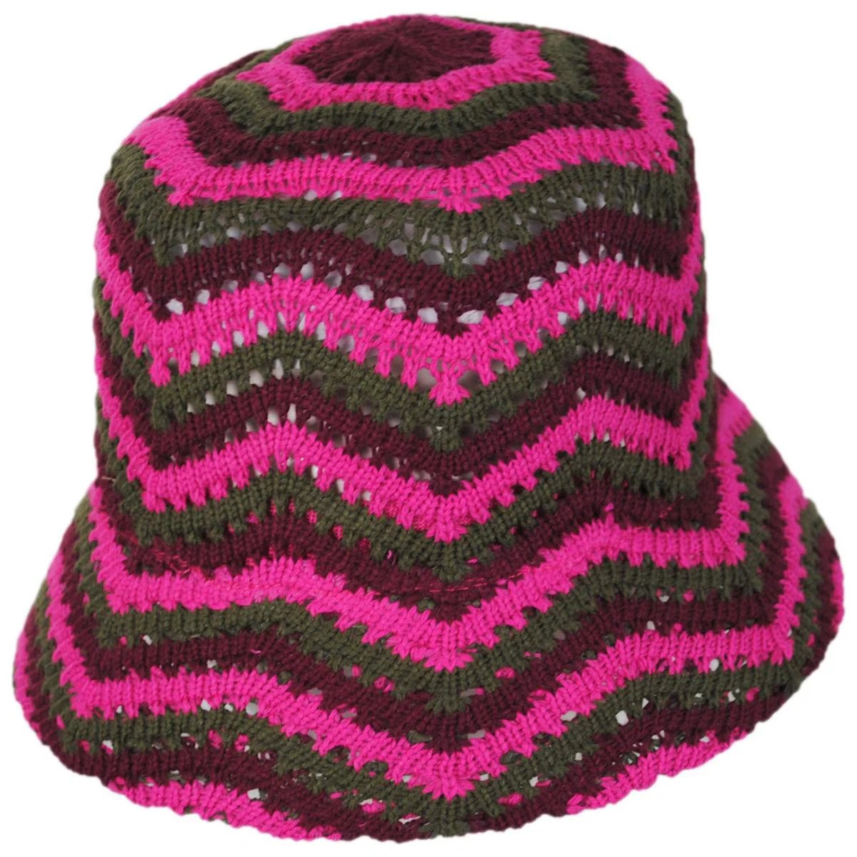 Dolly Cotton Knit Bucket Hat - Image 7