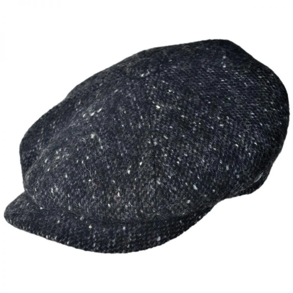 Donegal Marl Tweed Wool Newsboy Cap