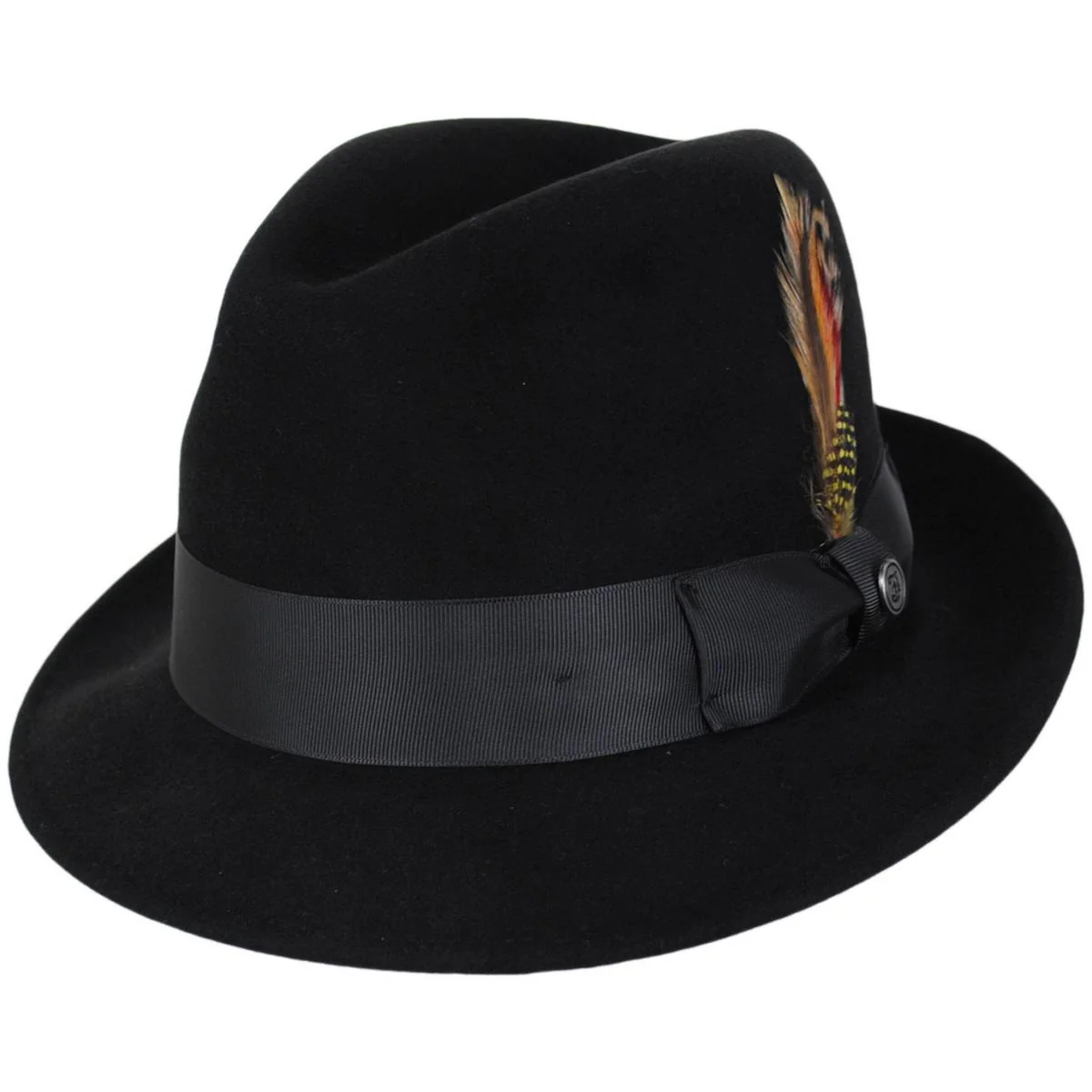 Donny Fur Felt Fedora Hat