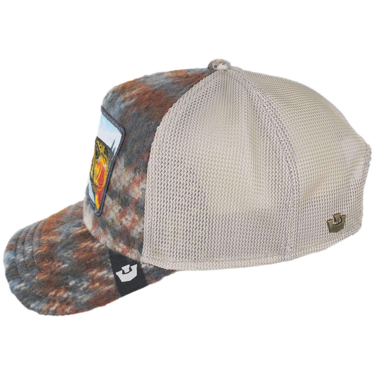 Down by the River Plaid Mesh Trucker Snapback Baseball Cap - Image 3