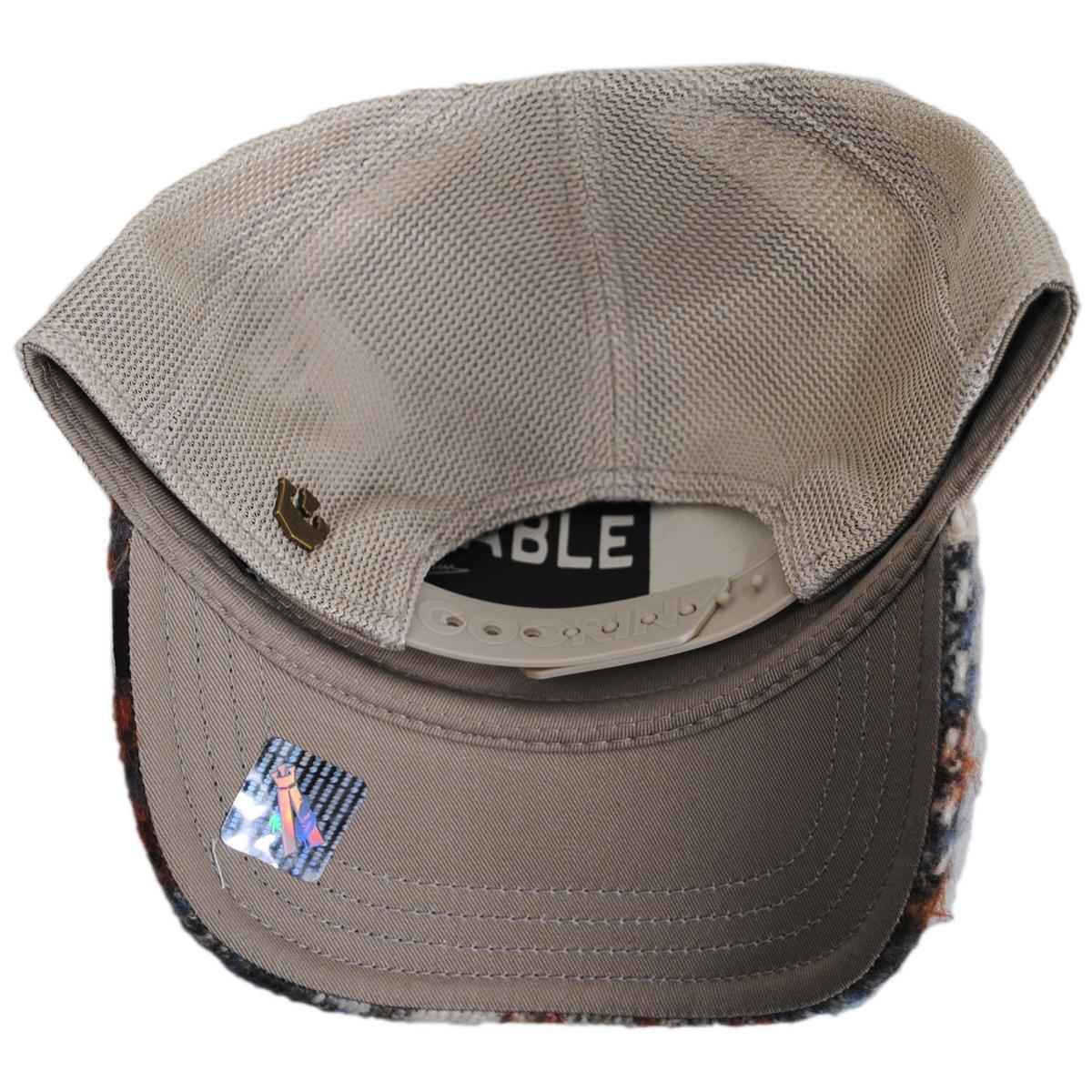 Down by the River Plaid Mesh Trucker Snapback Baseball Cap - Image 4