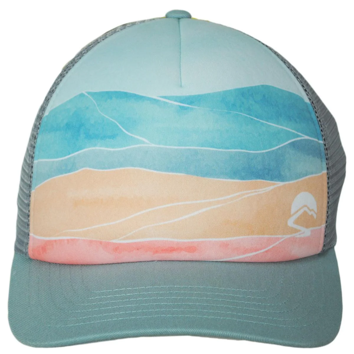 Dunes Trucker Snapback Baseball Cap - Image 2