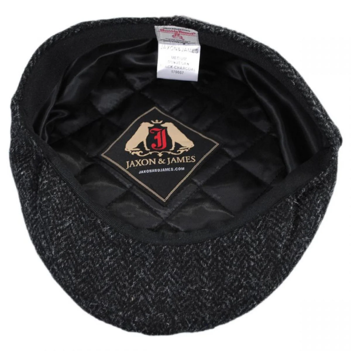 Dunvegan Harris Tweed Wool Ivy Cap - Image 4