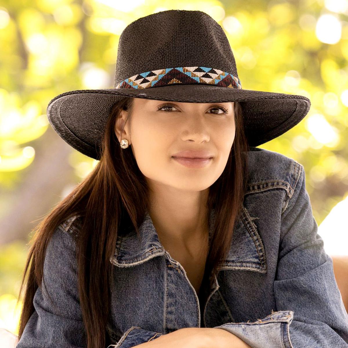 El Dorado Toyo Straw Rancher Fedora Hat - Image 6