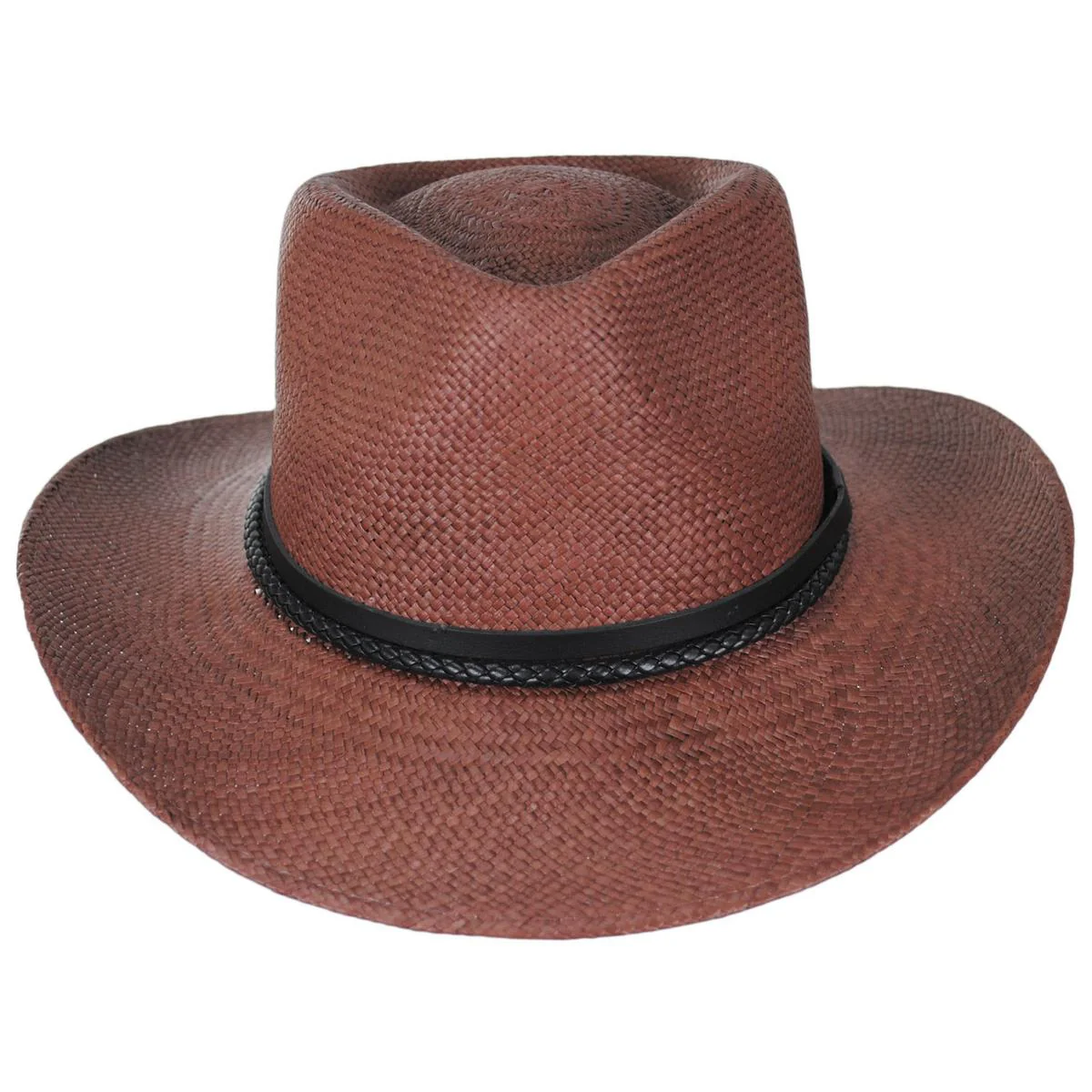 Elegant Shade Panama Straw Outback Hat - Image 2