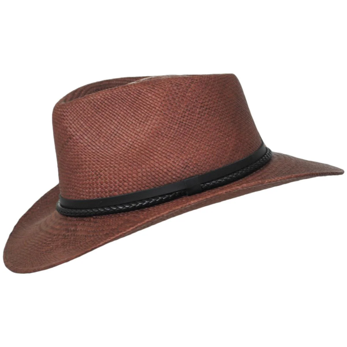 Elegant Shade Panama Straw Outback Hat - Image 3