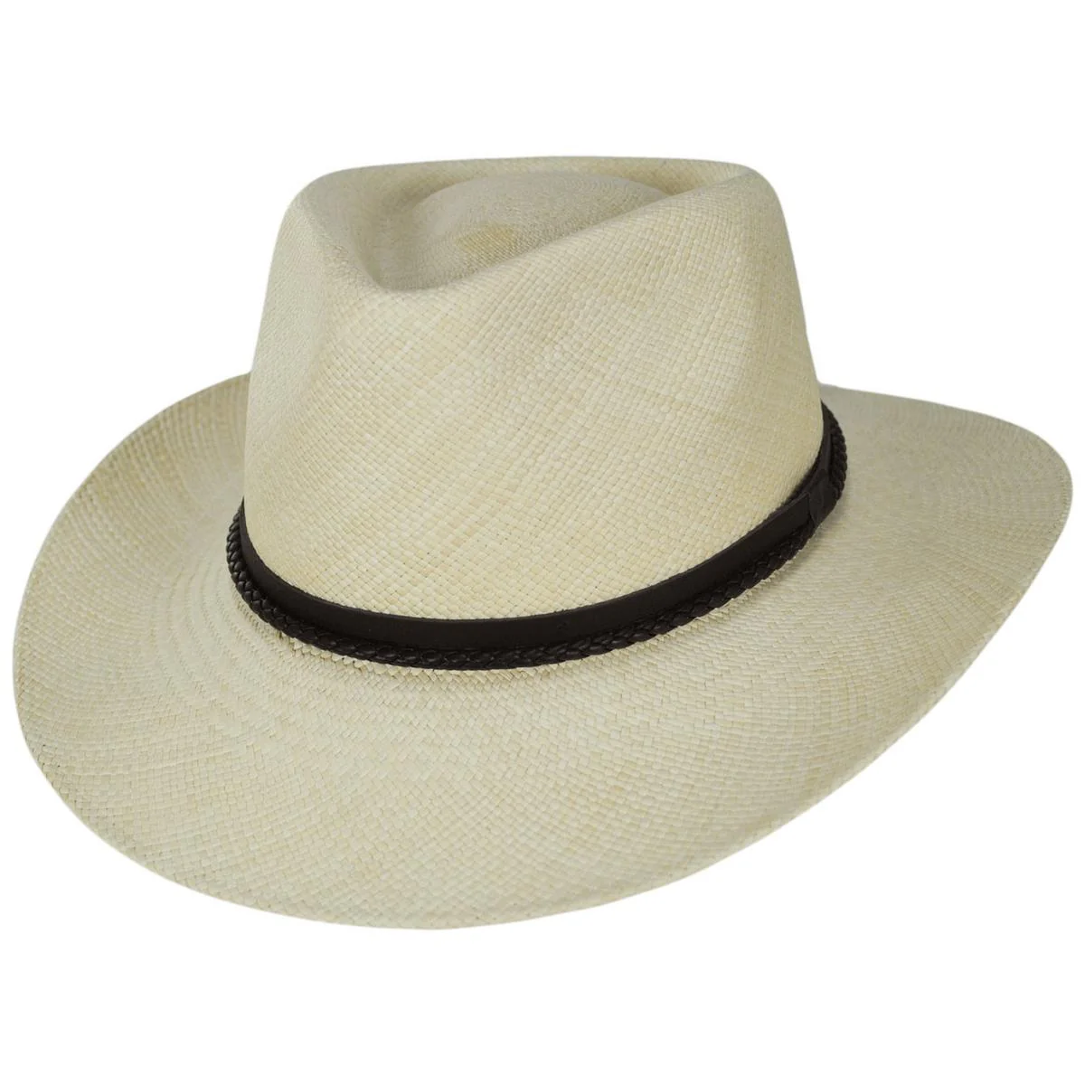 Elegant Shade Panama Straw Outback Hat - Image 5