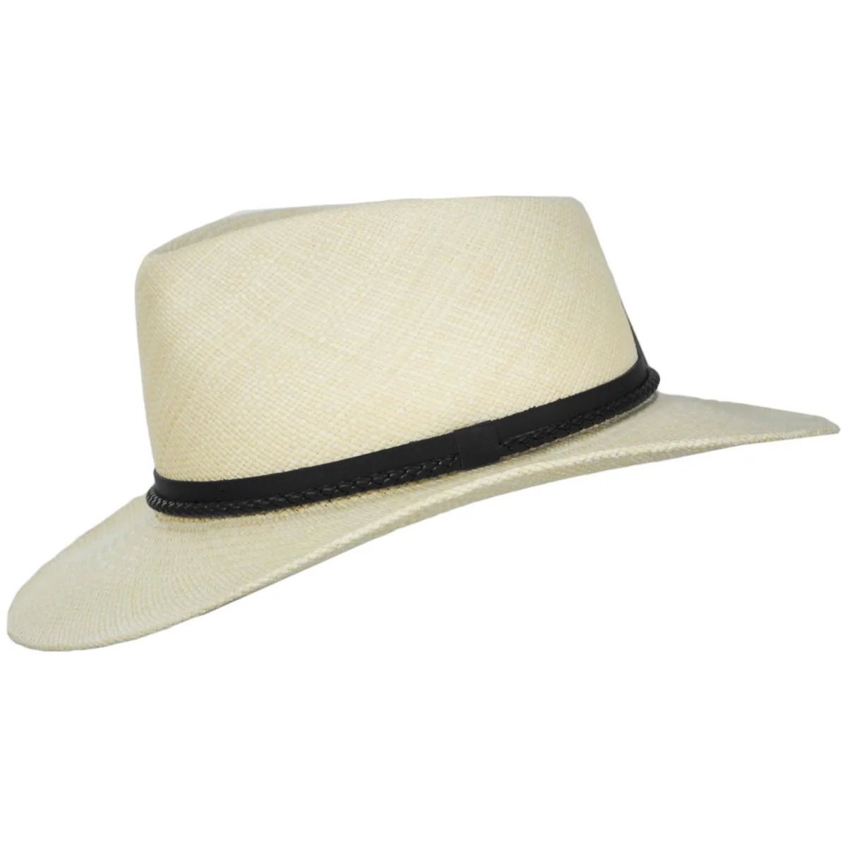 Elegant Shade Panama Straw Outback Hat - Image 8
