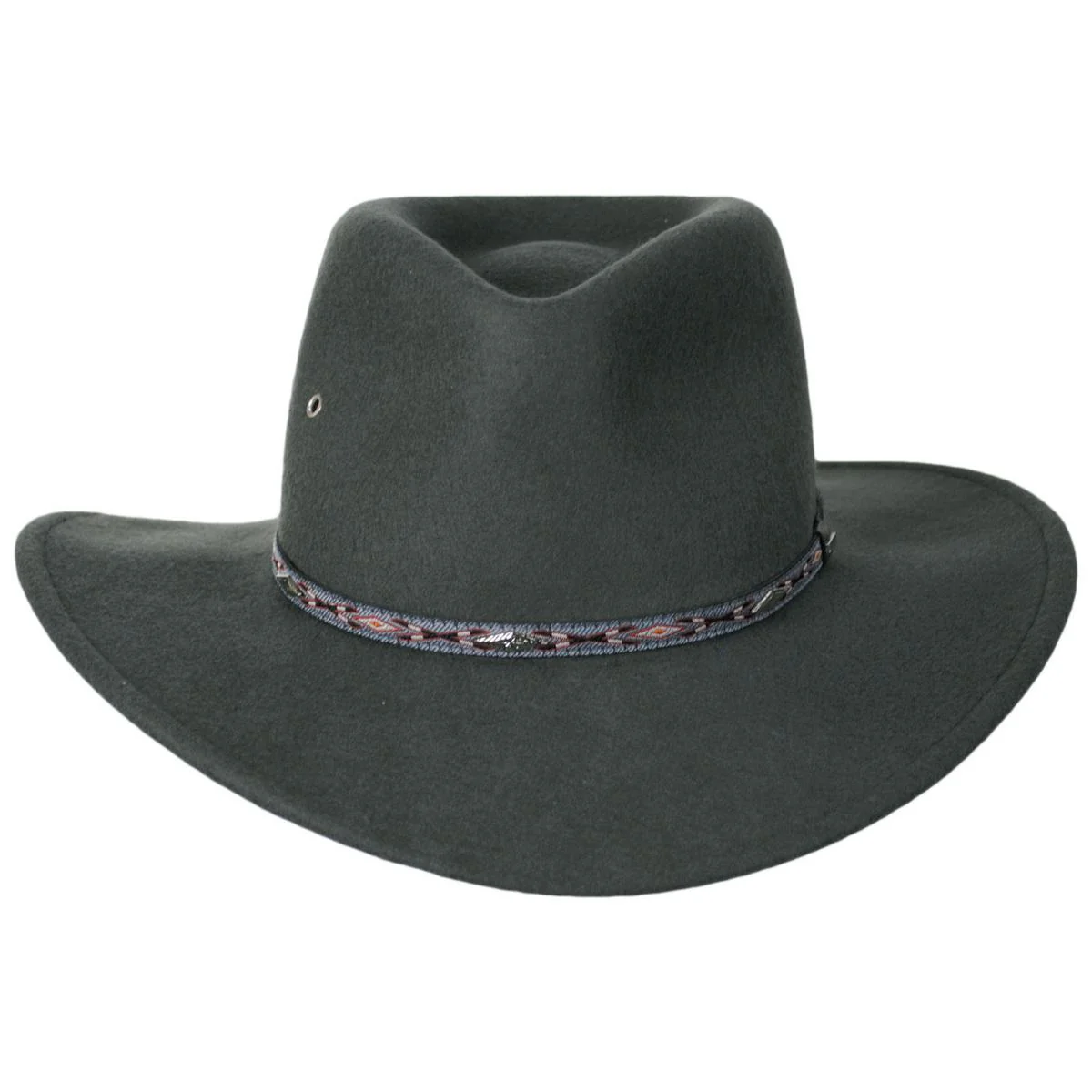 Elk Horn Crushable Wool Felt Western Hat - Image 2