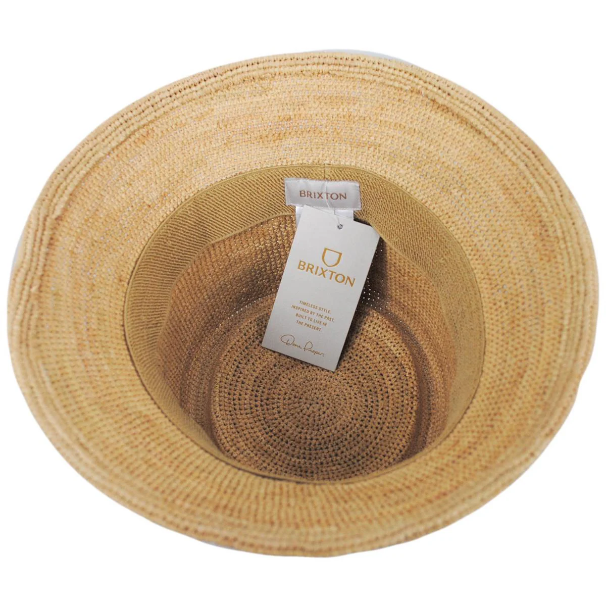 Ellee Raffia Straw Bucket Hat - Image 5