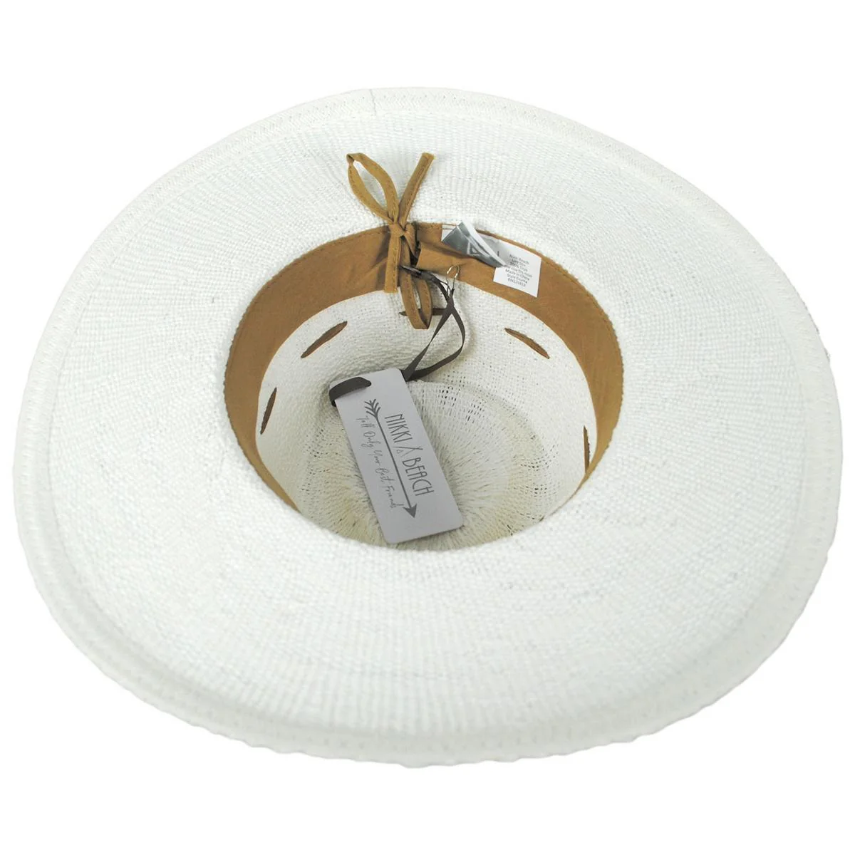 Exuma Bangora Straw Fedora Hat - Image 11