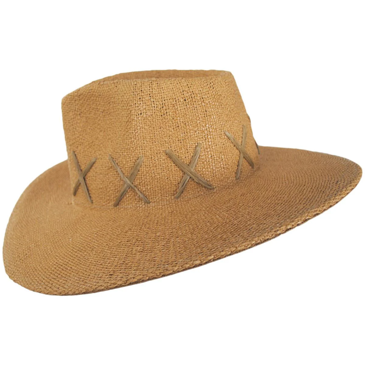 Exuma Bangora Straw Fedora Hat - Image 4