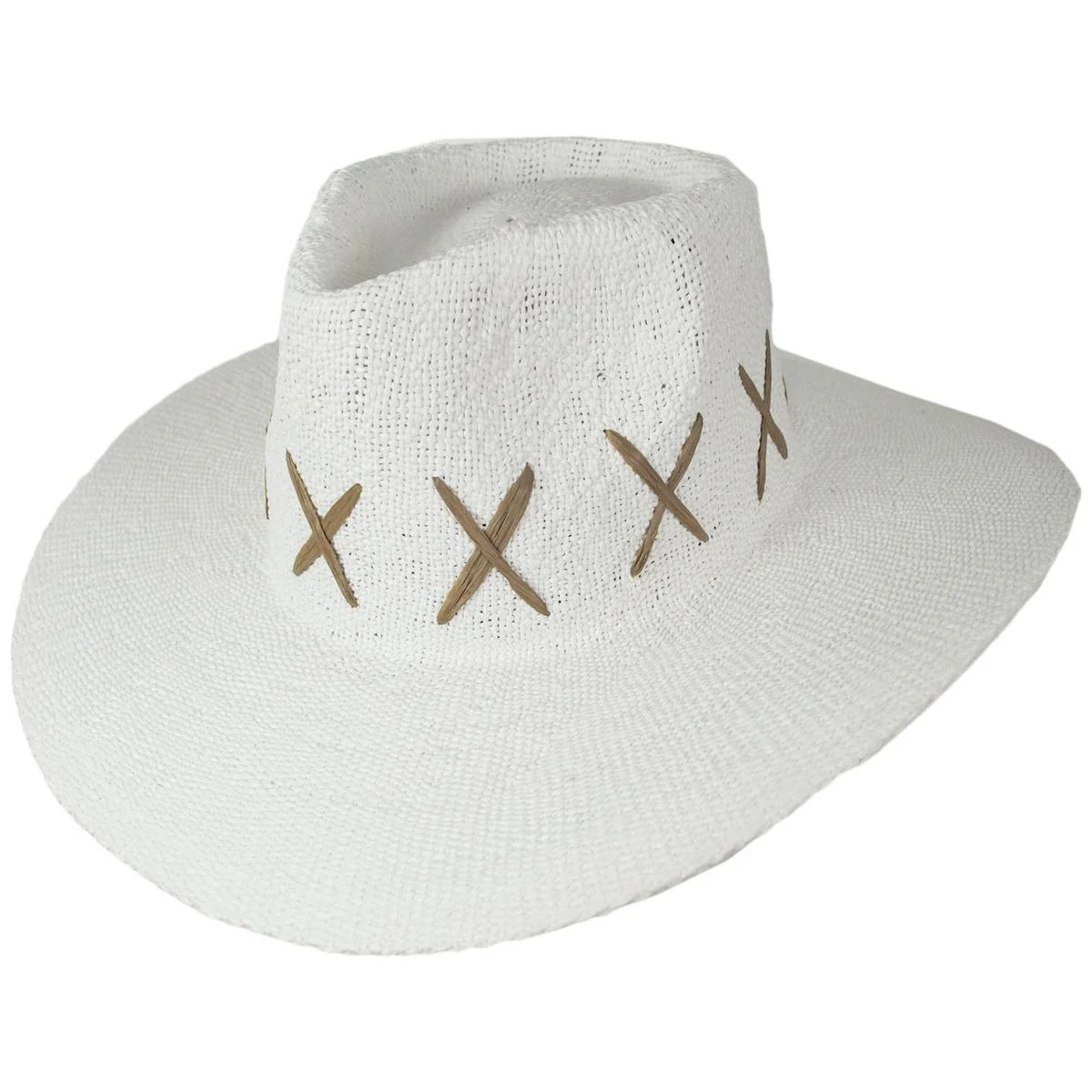 Exuma Bangora Straw Fedora Hat - Image 7