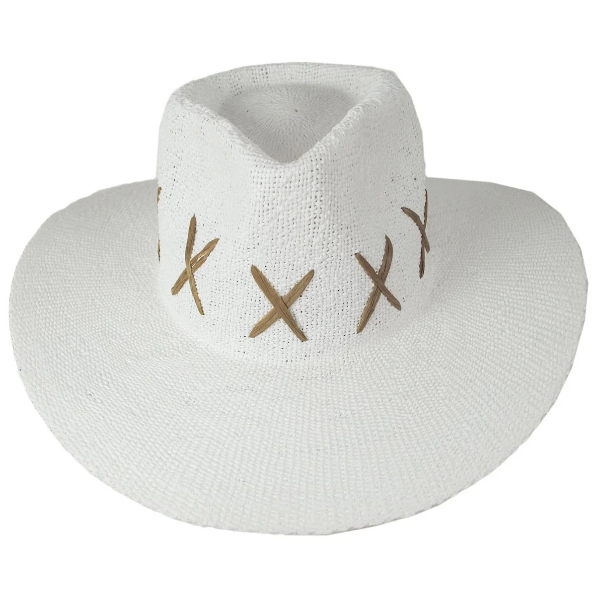 Exuma Bangora Straw Fedora Hat - Image 8