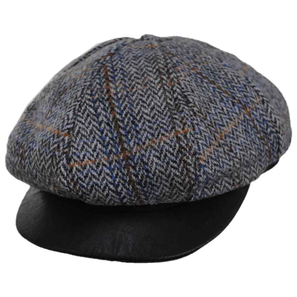 Finnbar Wool Blend Tweed Newsboy Cap - Image 5