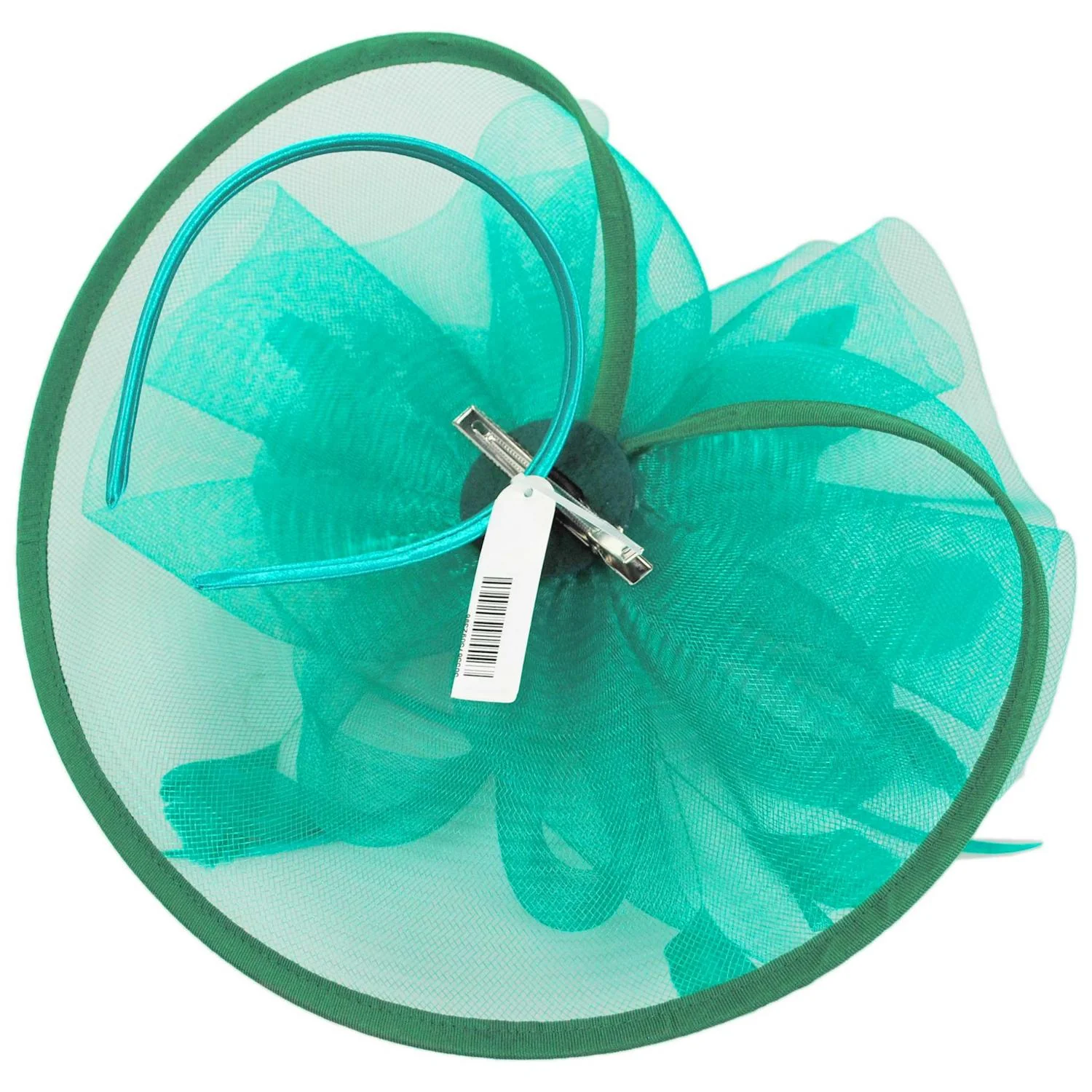 Floral Mesh and Ribbon Fascinator Hat - Image 22