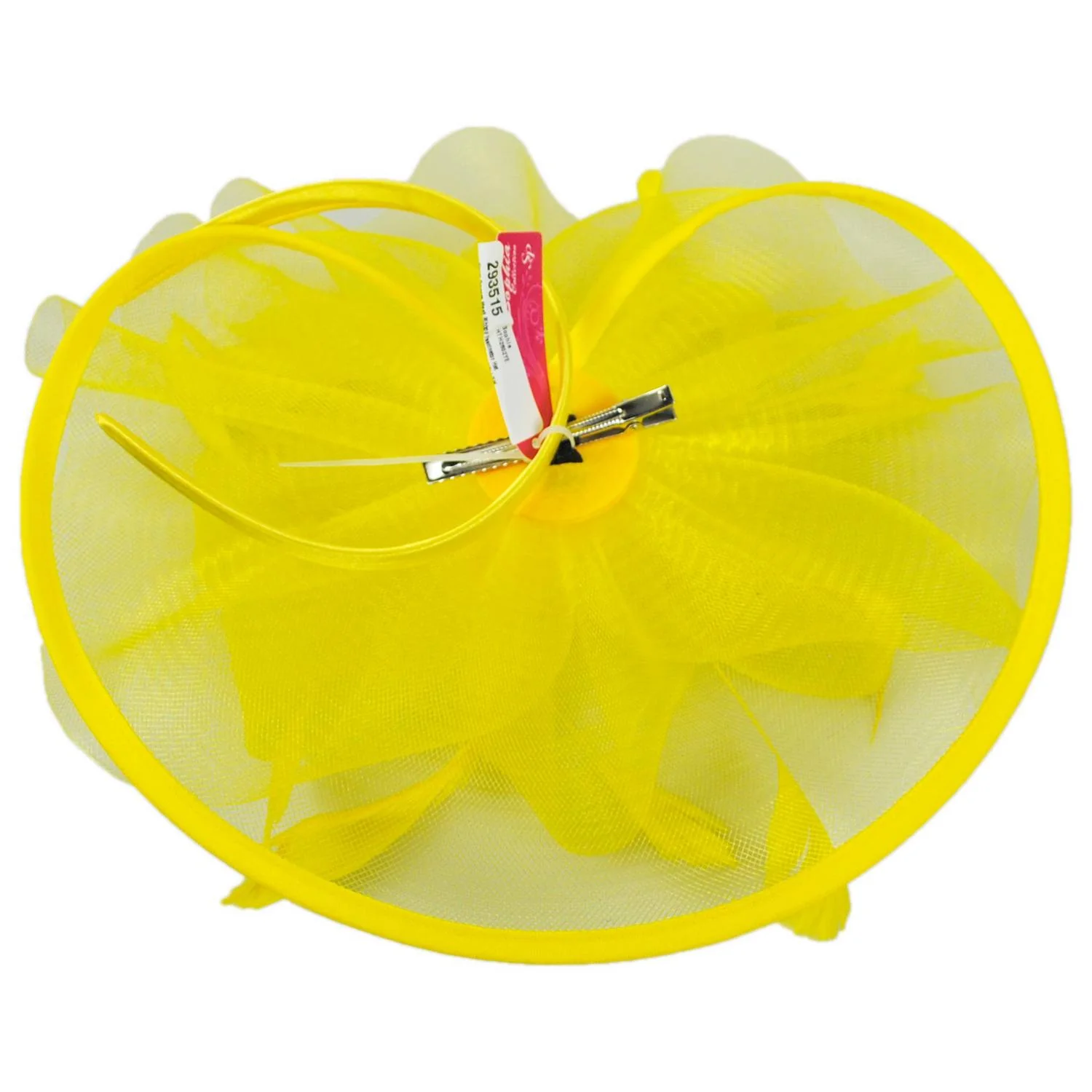 Floral Mesh and Ribbon Fascinator Hat - Image 32