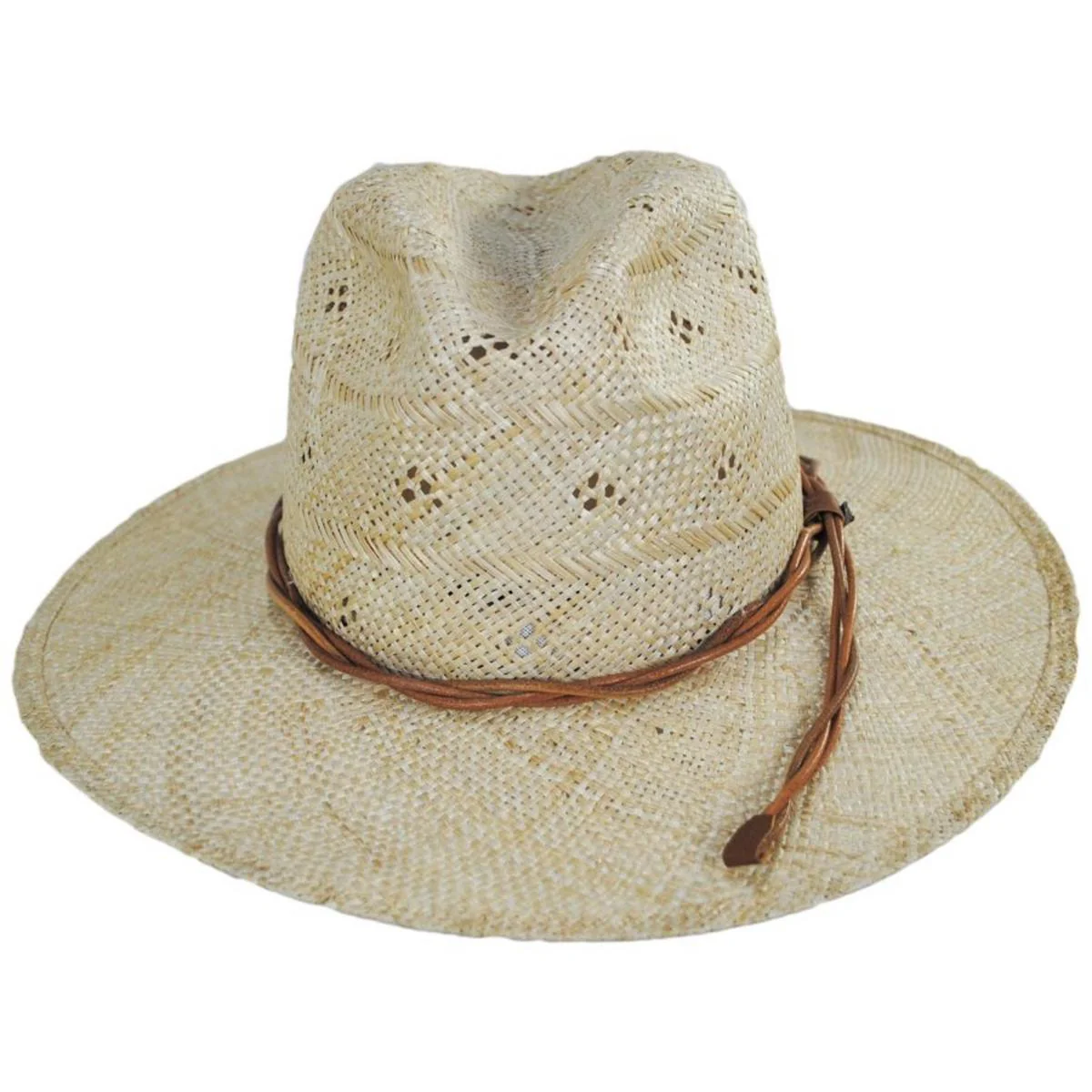 Florin Sisal Straw Fedora Hat - Image 2