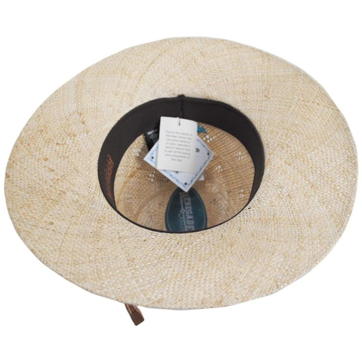 Florin Sisal Straw Fedora Hat - Image 4