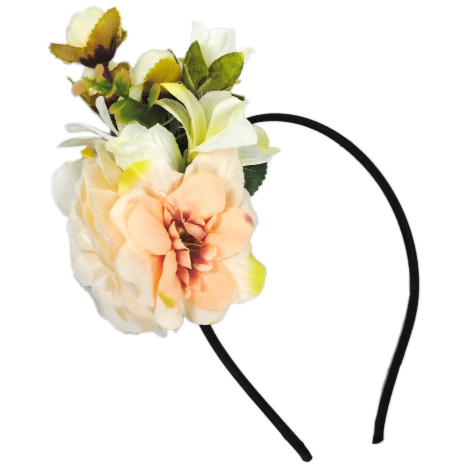 Flower Bouquet Fascinator Headband - Image 9