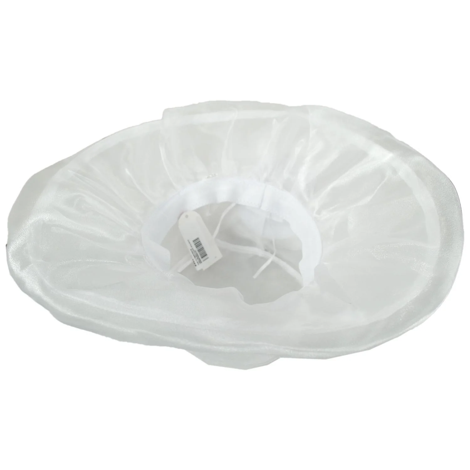 Flower Clip Organza Dress Hat - Image 15