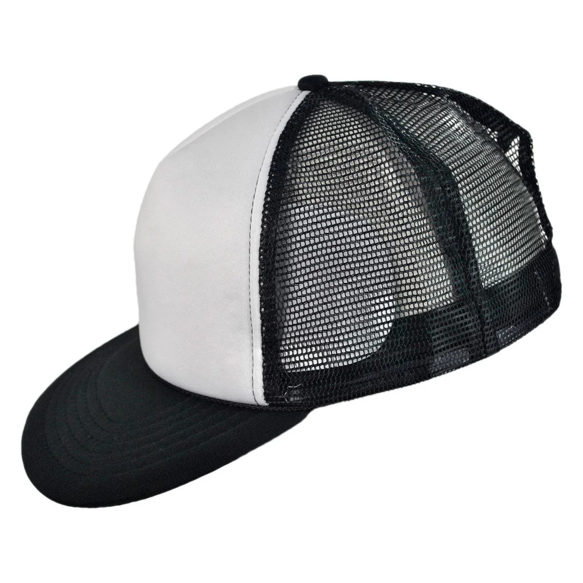 Foam and Mesh Trucker Snapback Baseball Cap - Image 12