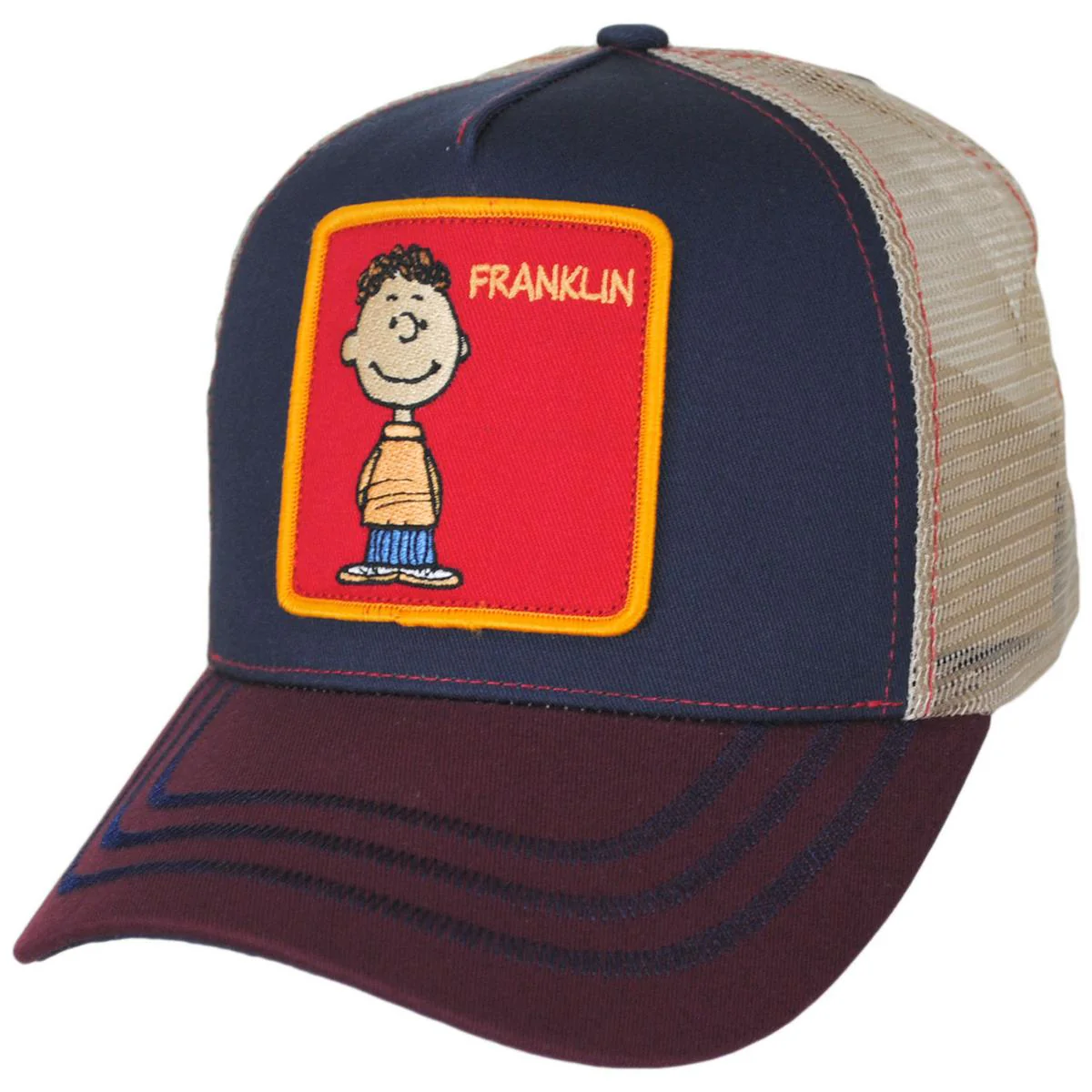 Franklin Mesh Trucker Snapback Baseball Cap