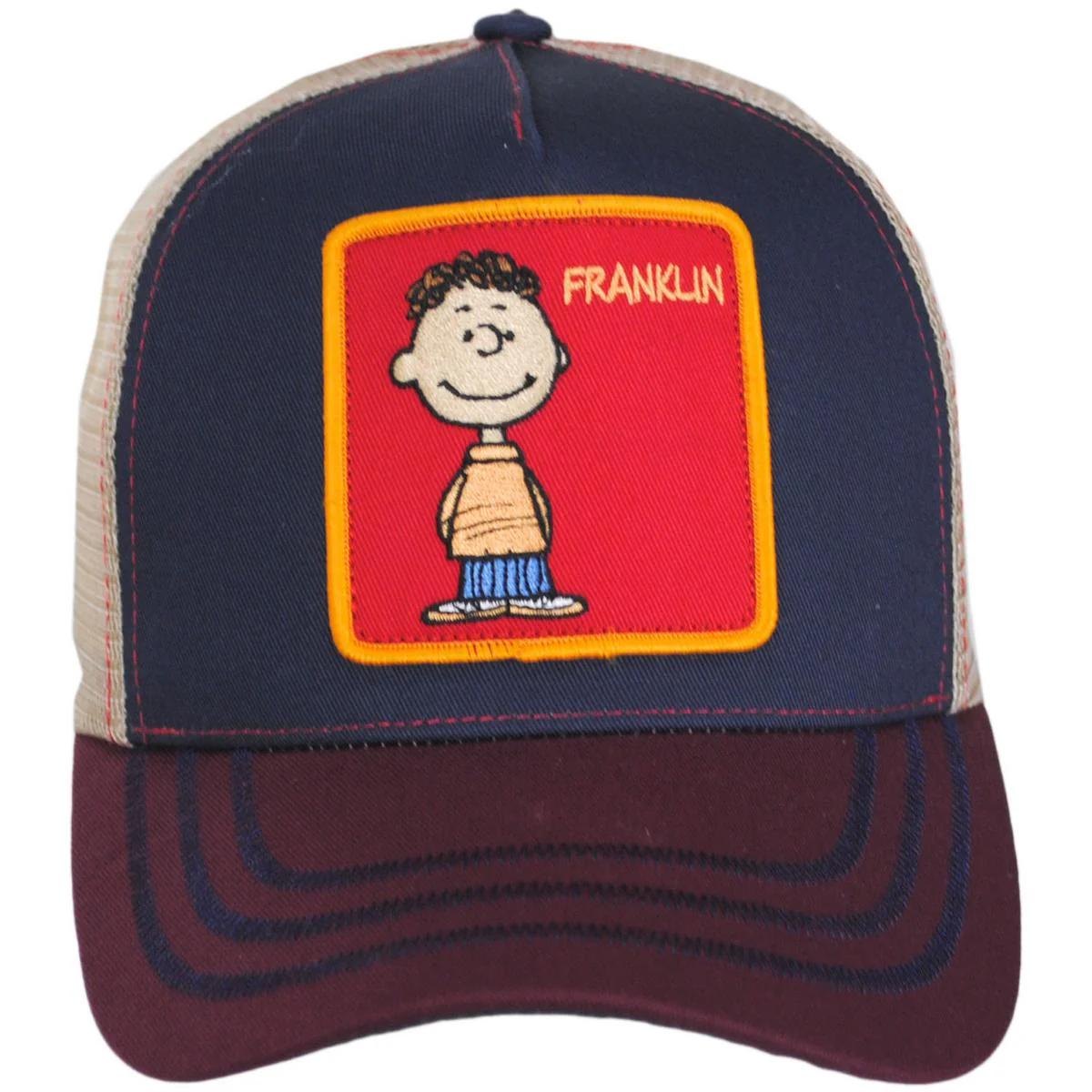 Franklin Mesh Trucker Snapback Baseball Cap - Image 2