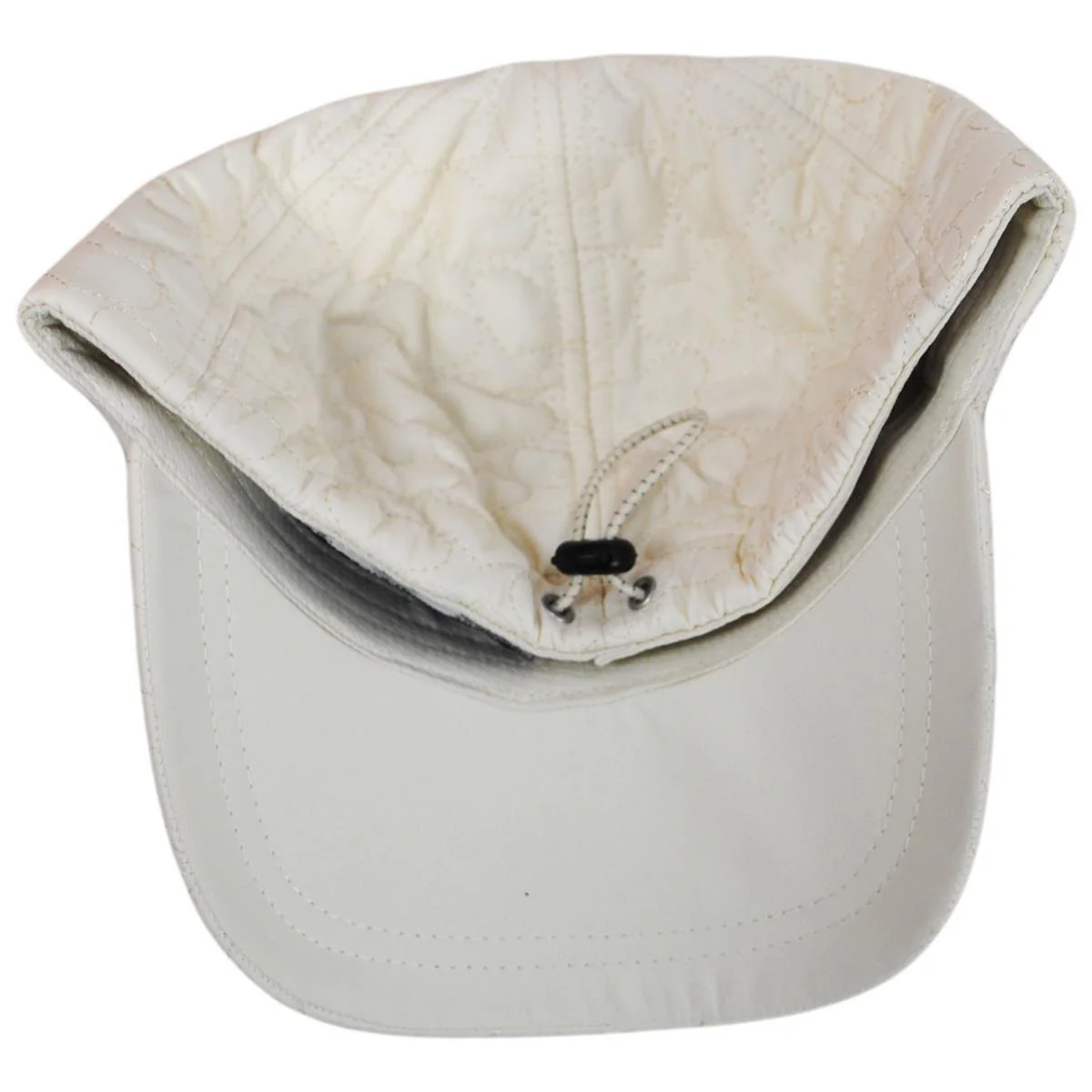 Fun Puff Polyester Quilted Fitted Baseball Cap - Image 4