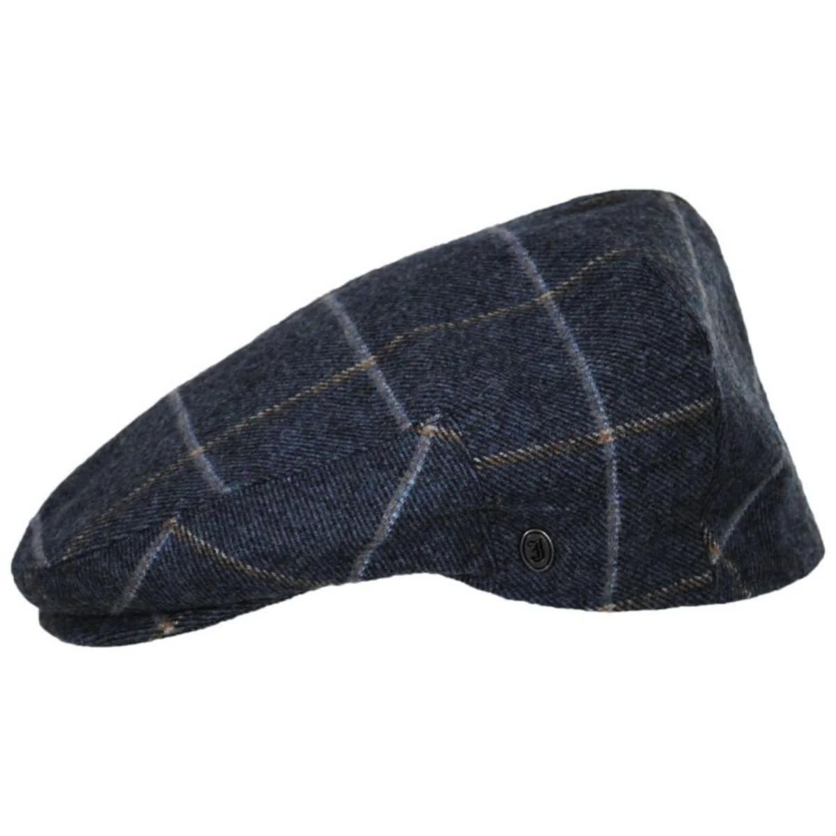 Gaslamp Windowpane Plaid Wool Blend Ivy Cap - Image 2