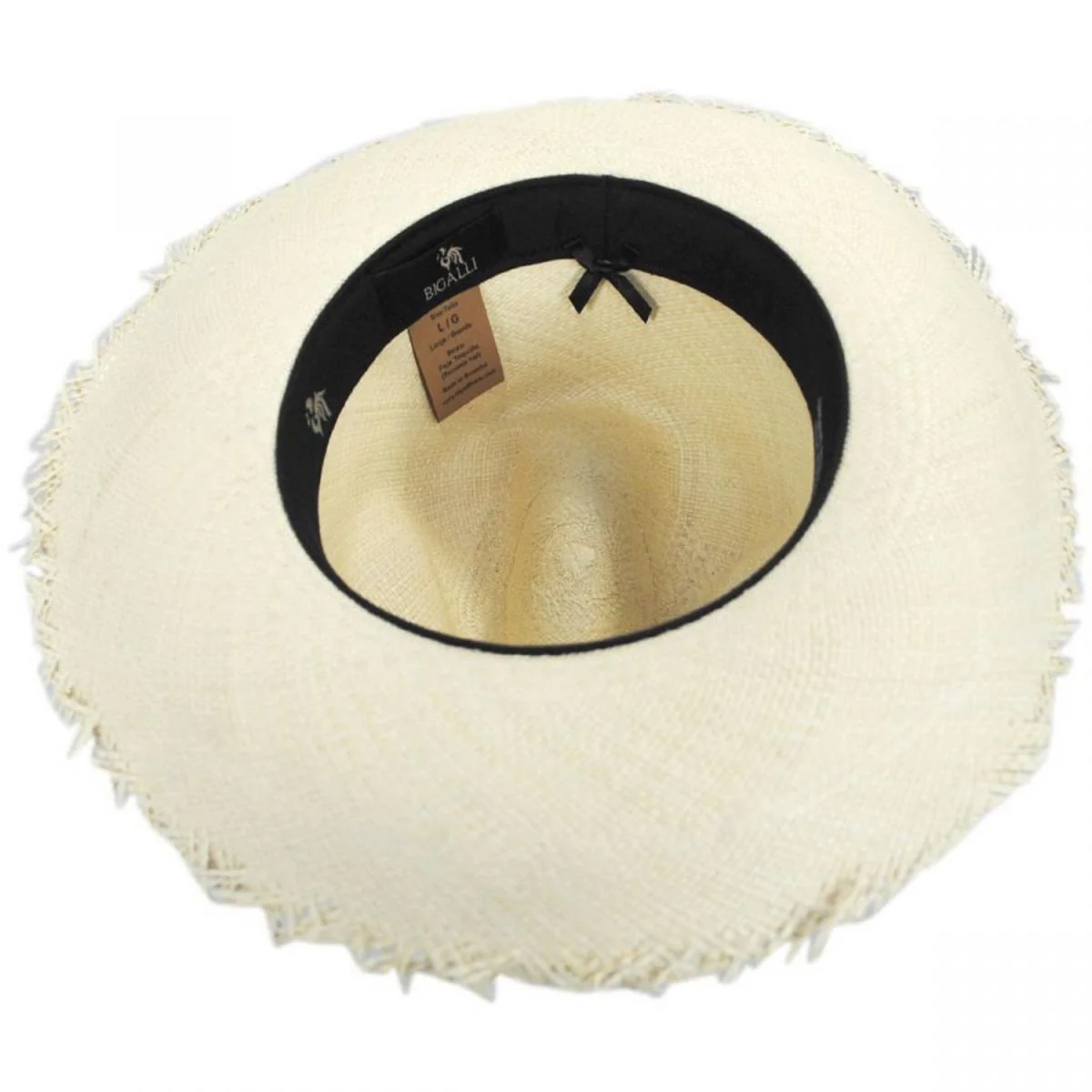 Georgia Panama Straw Fedora Hat - Image 4