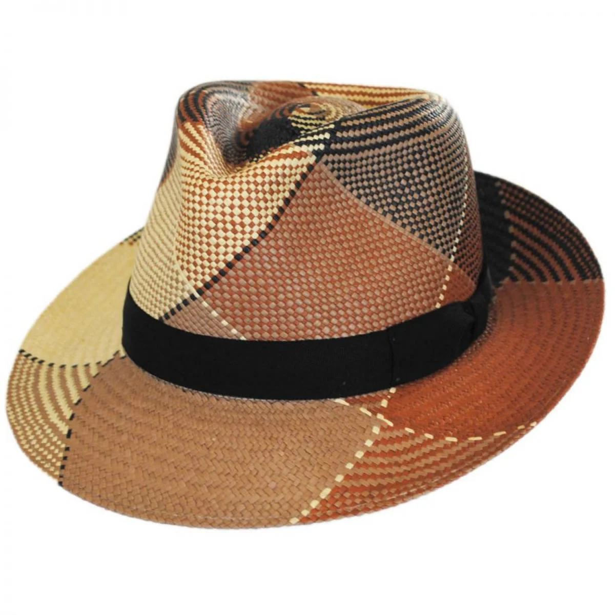 Giger Panama Straw Fedora Hat